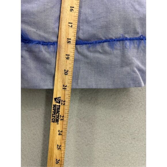 MARINA MOSCONE COTTON PAJAMA SET IN BLUE FEATHER TRIM SIZE M - Picture 11 of 11